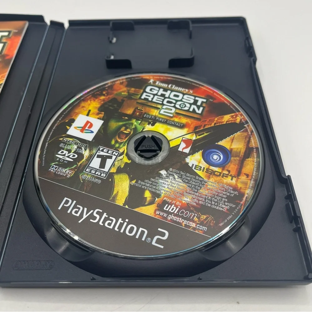 Tom Clancy's Ghost Recon 2 (Sony PlayStation 2, 2004) CIB. Tested.